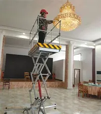 便攜式鋁(lǚ)合金升降(jiang)平台