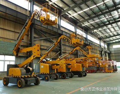 柴油(you)屈臂式升降(jiàng)平台車