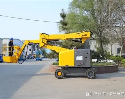 柴油(you)屈臂式升降(jiàng)平台車